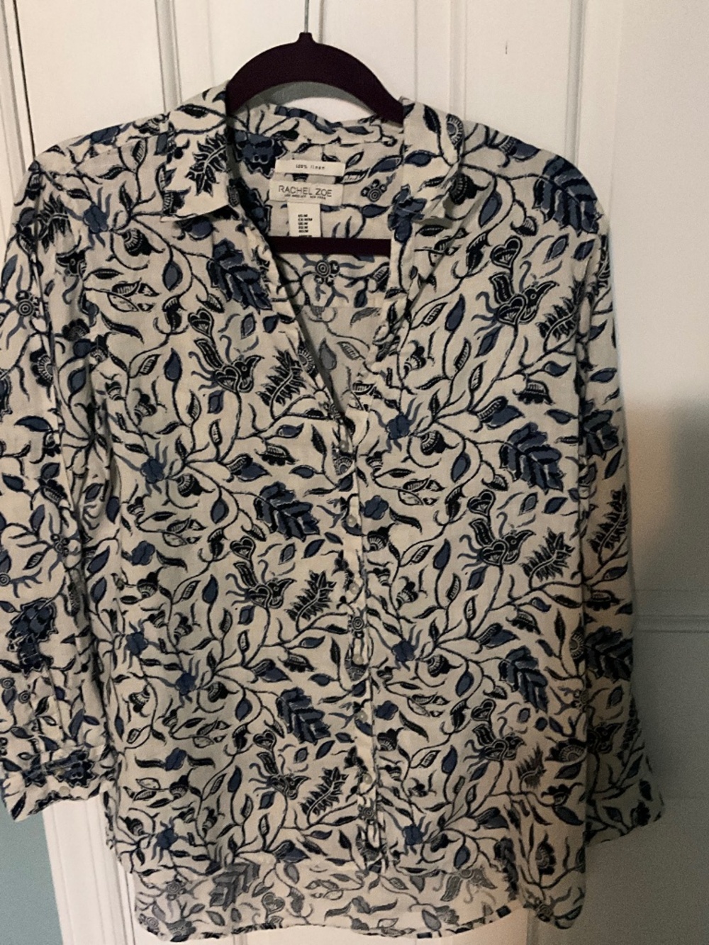 Rachel Zoe Linen Blouse
